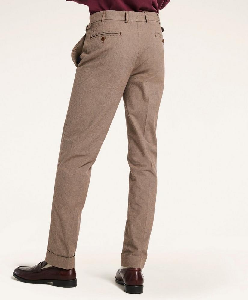 Milano Fit Houndstooth Chino Pants, image 3