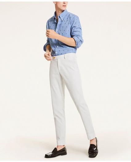 Milano Slim-Fit Fine Wale Corduroy Pants, image 2