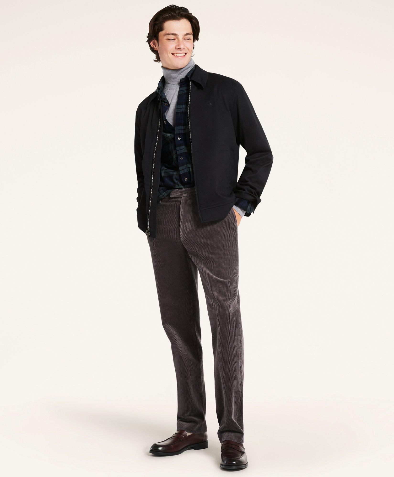 Clark Straight-Fit Wide-Wale Corduroy Pants