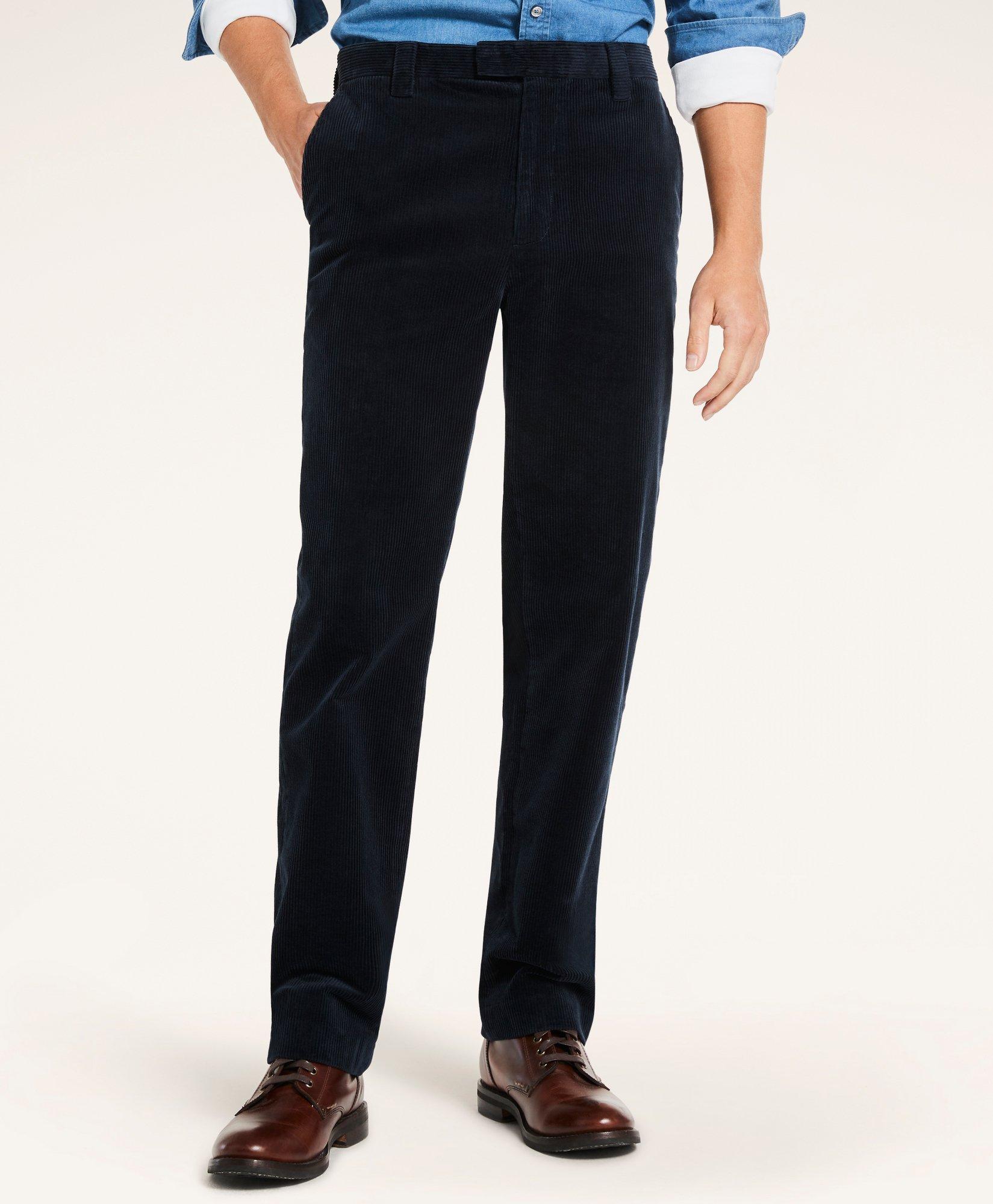 Clark Straight-Fit Wide-Wale Corduroy Pants