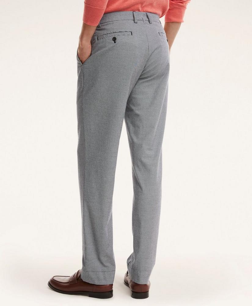 Milano Slim-Fit Mini-Houndstooth Stretch Advantage Chino® Pants, image 2