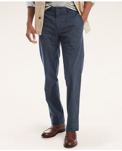 Milano Slim-Fit Textured Stretch Advantage Chino® Pants, image 1