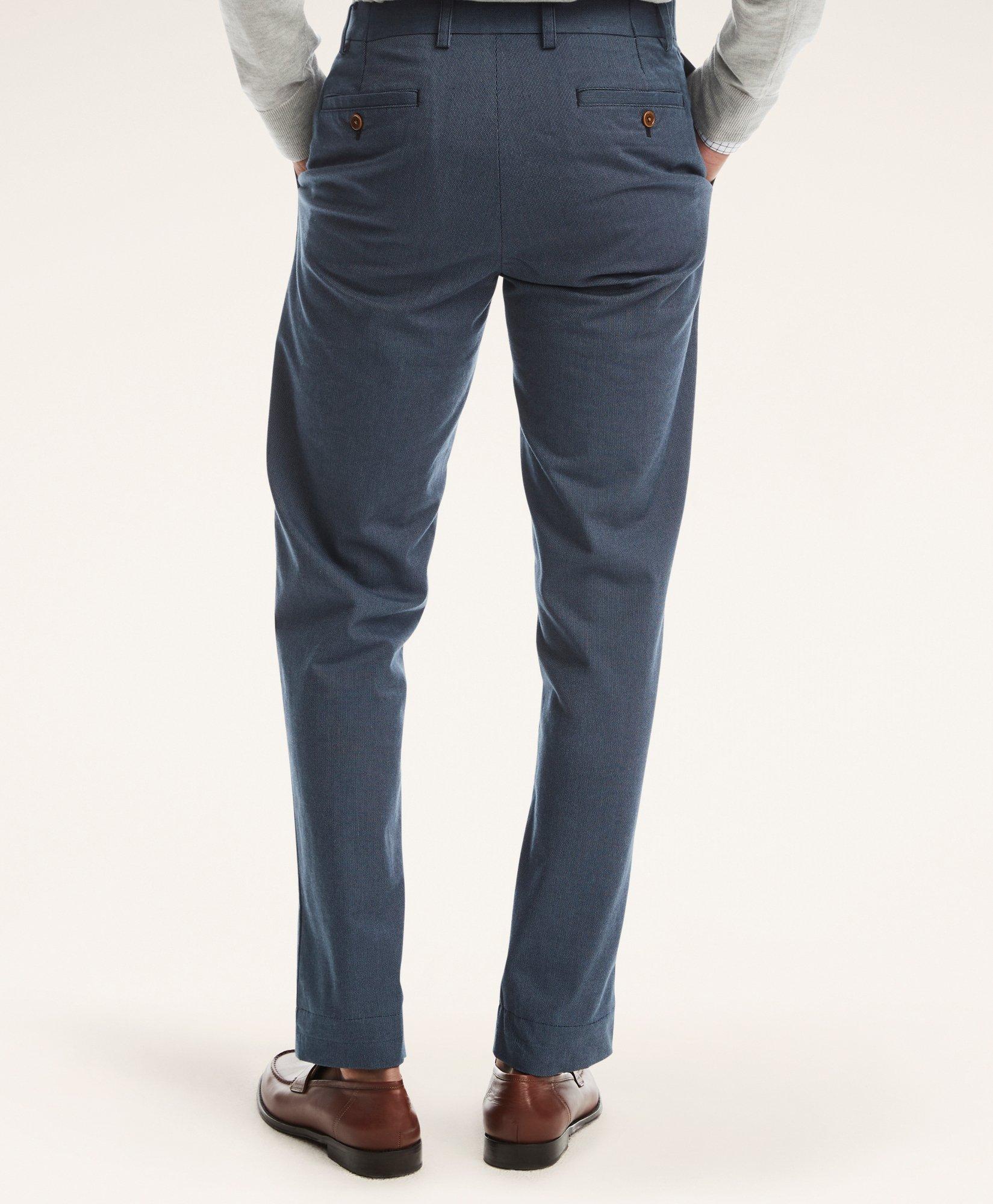 Milano Slim-Fit Textured Stretch Advantage Chino® Pants