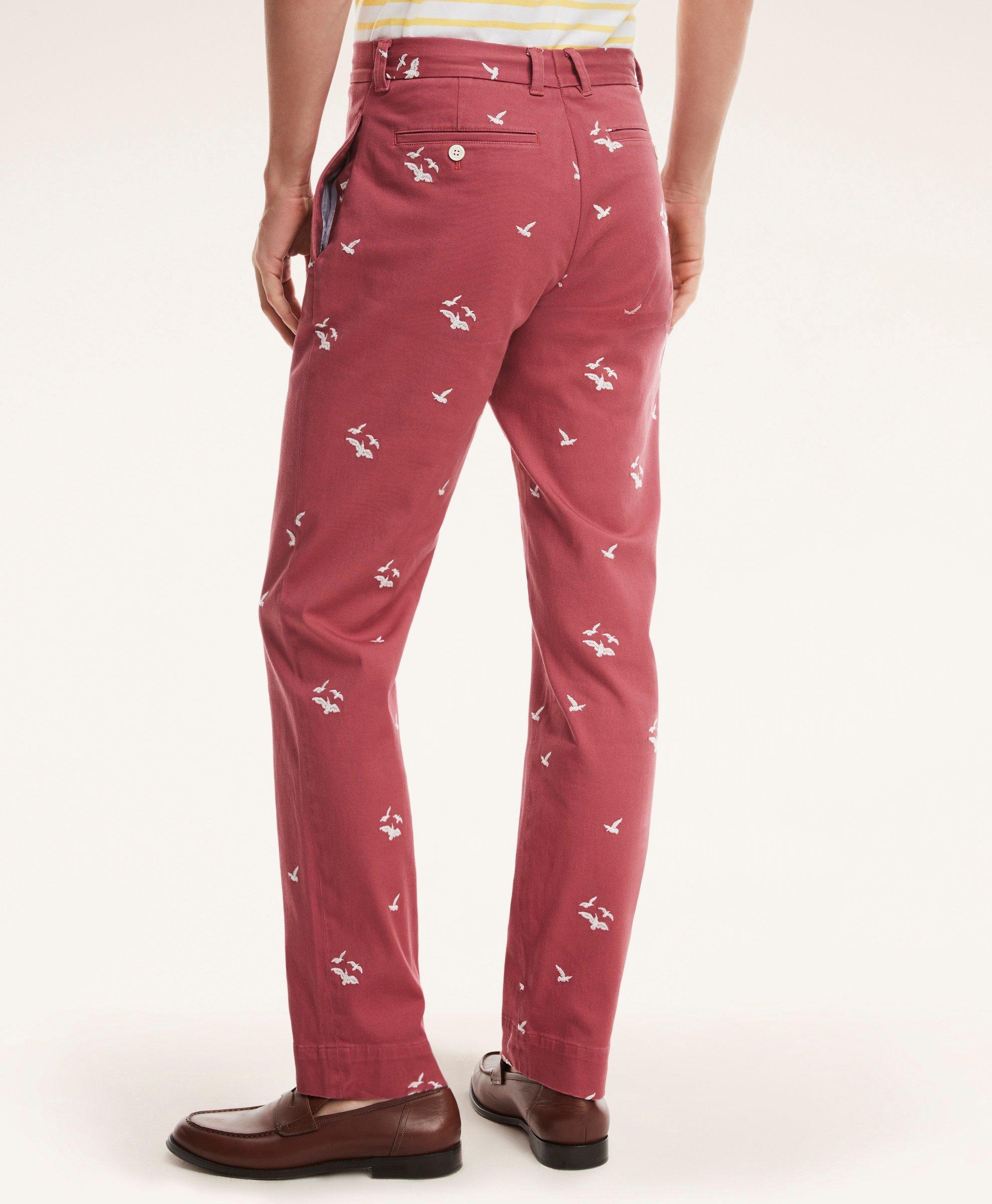 Brooks brothers store embroidered pants