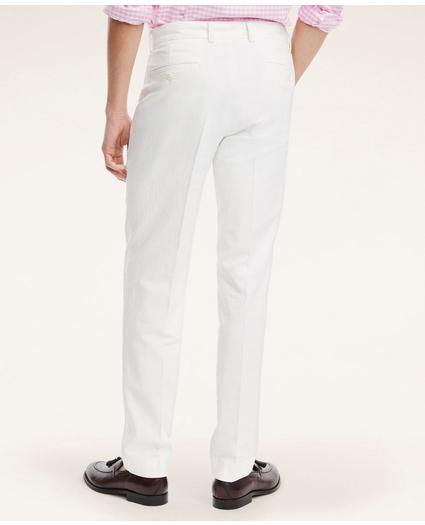 Milano Slim-Fit Stretch Cotton Linen Chino Pants, image 3
