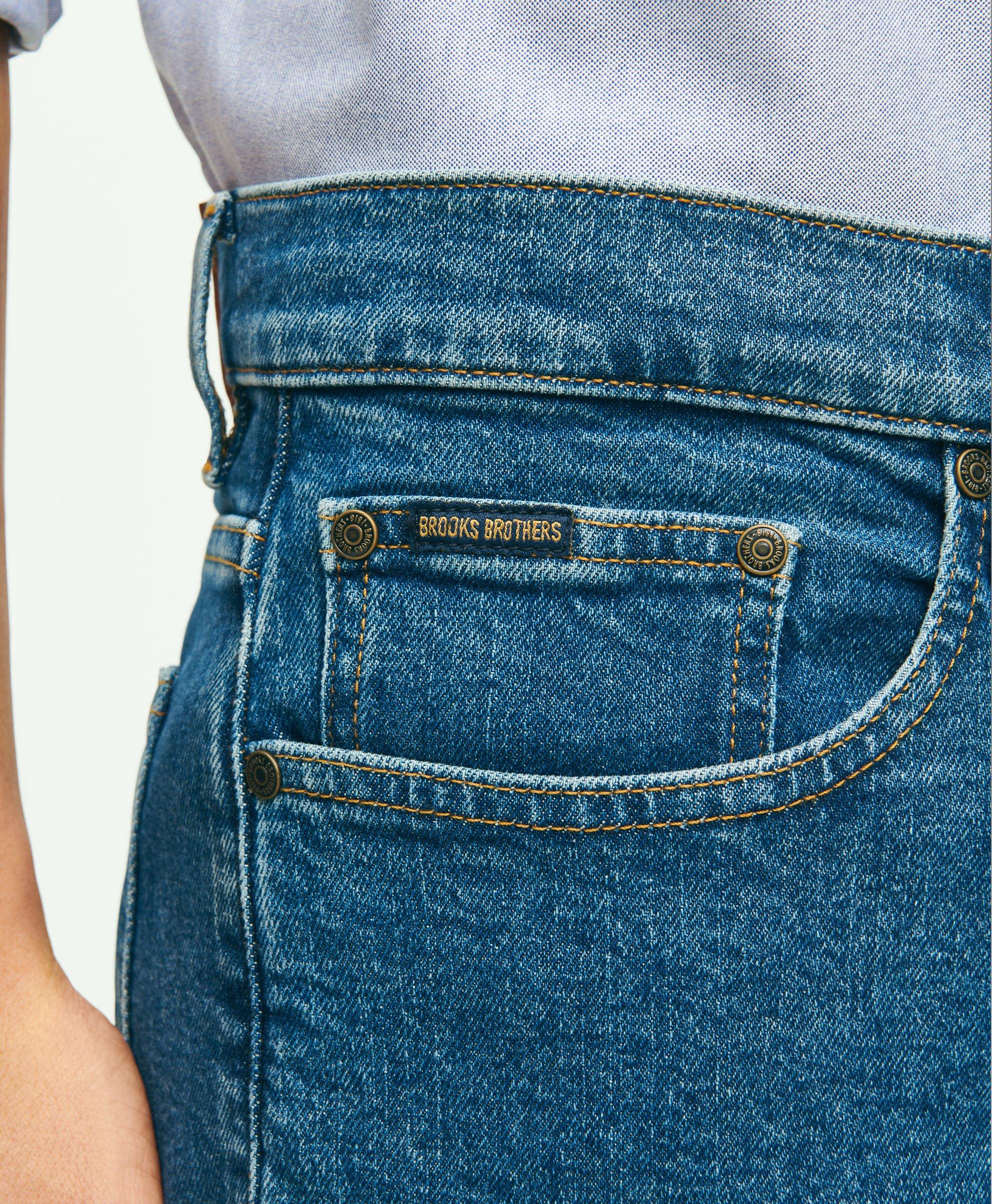 POCKET DENIM PANTS