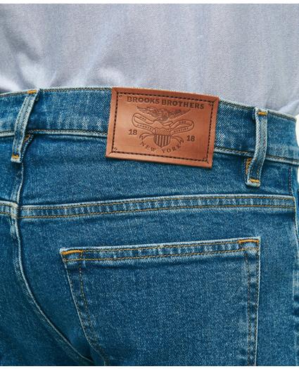 Classic Slim Fit Denim Jeans, image 4