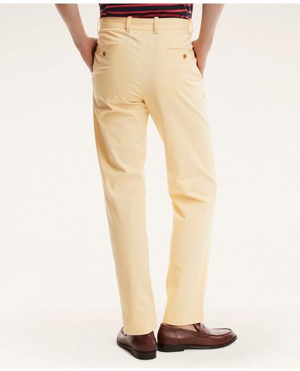 Clark Straight-Fit Stretch Supima® Cotton Poplin Chino Pants, image 2
