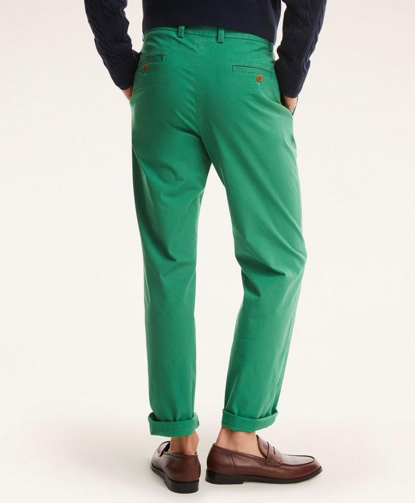 Clark Straight-Fit Stretch Supima® Cotton Poplin Chino Pants, image 4