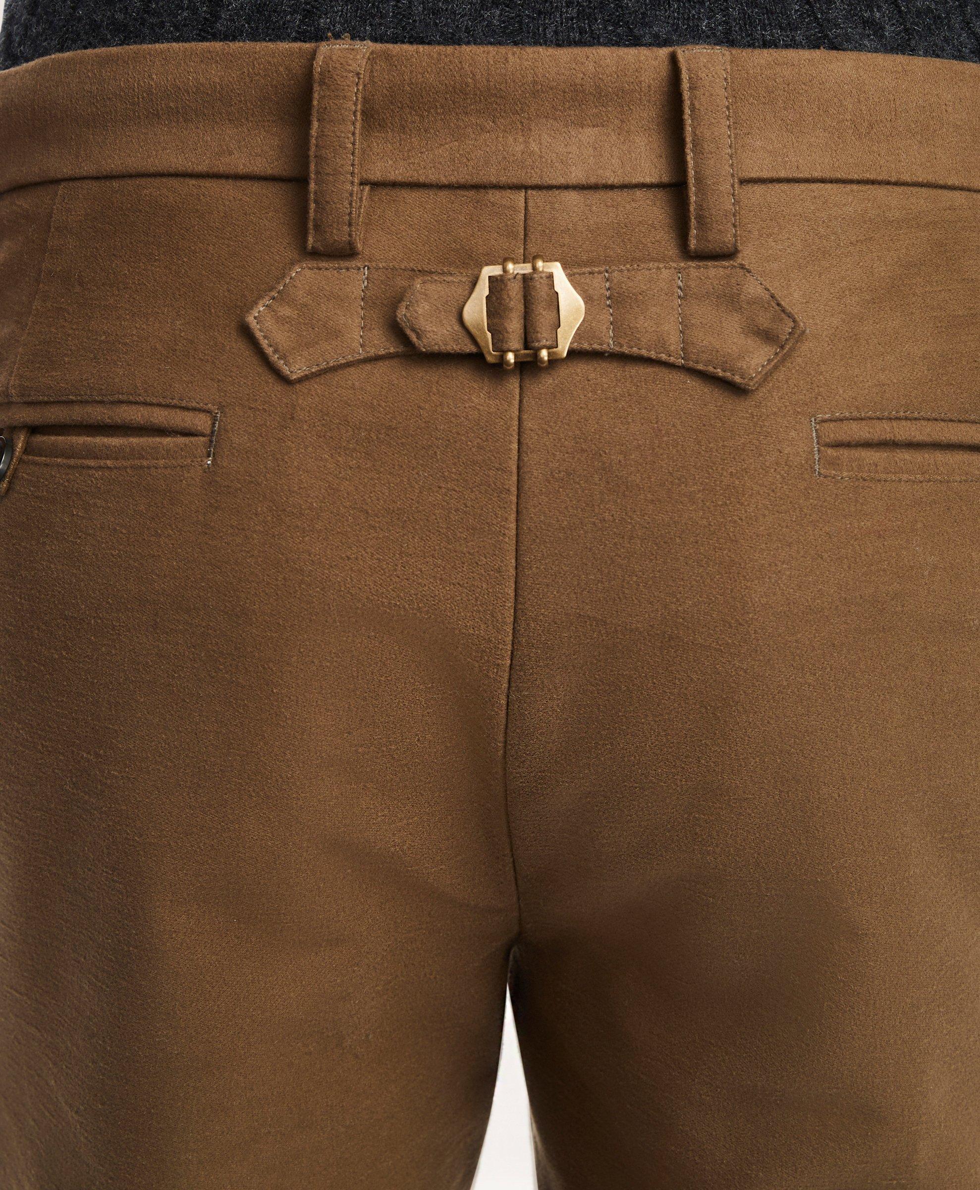 Brushed Cotton Moleskin Cargo Pants