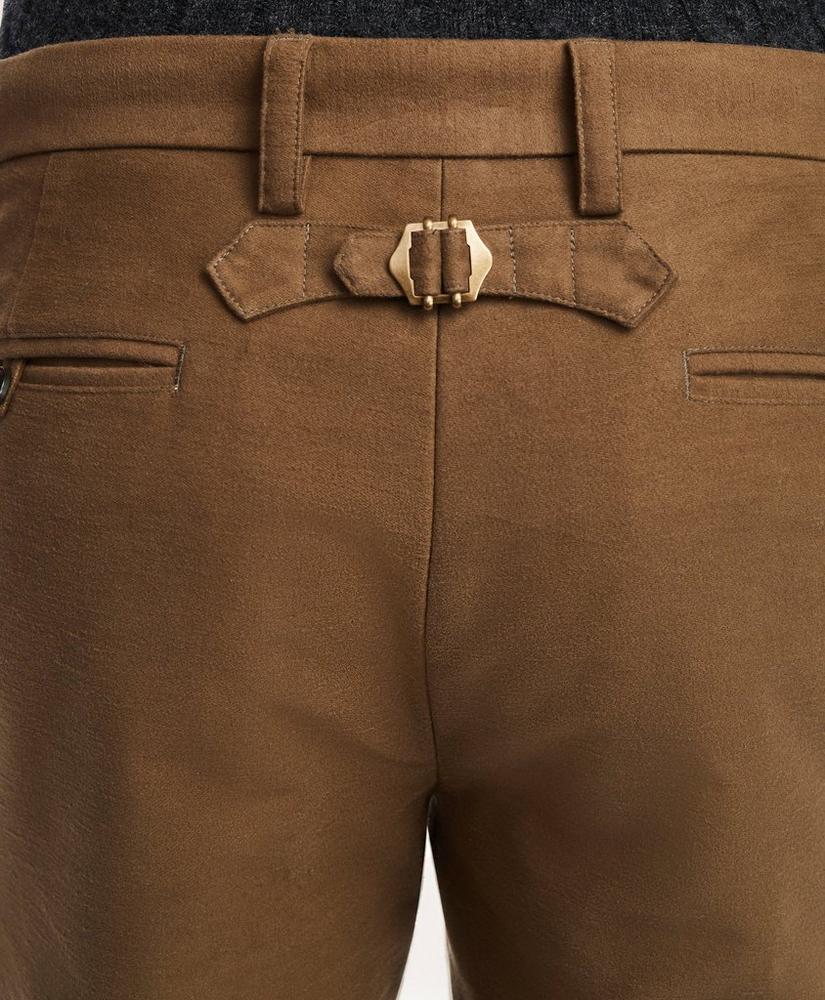 Brushed Cotton Moleskin Cargo Pants, image 4