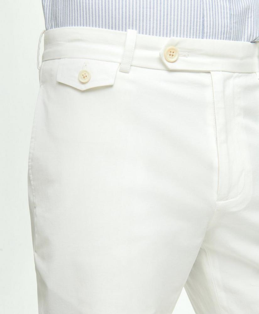 Milano Slim-Fit Stretch Supima® Cotton Washed Chino Pants, image 3