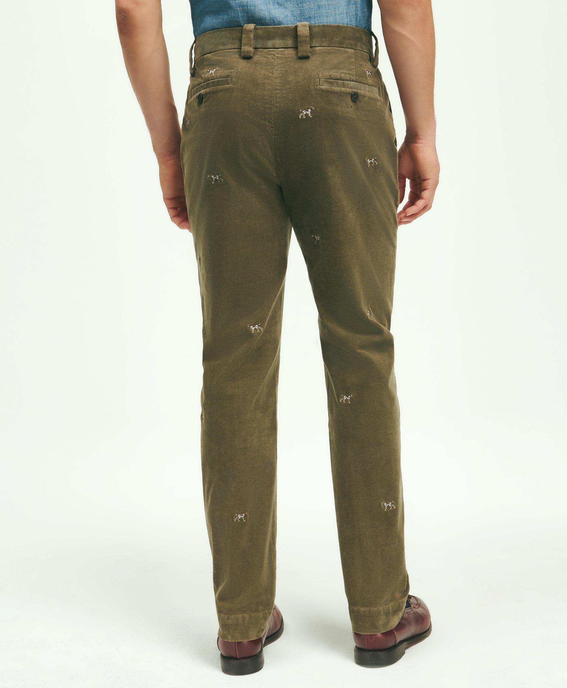 Brooks brothers store embroidered pants