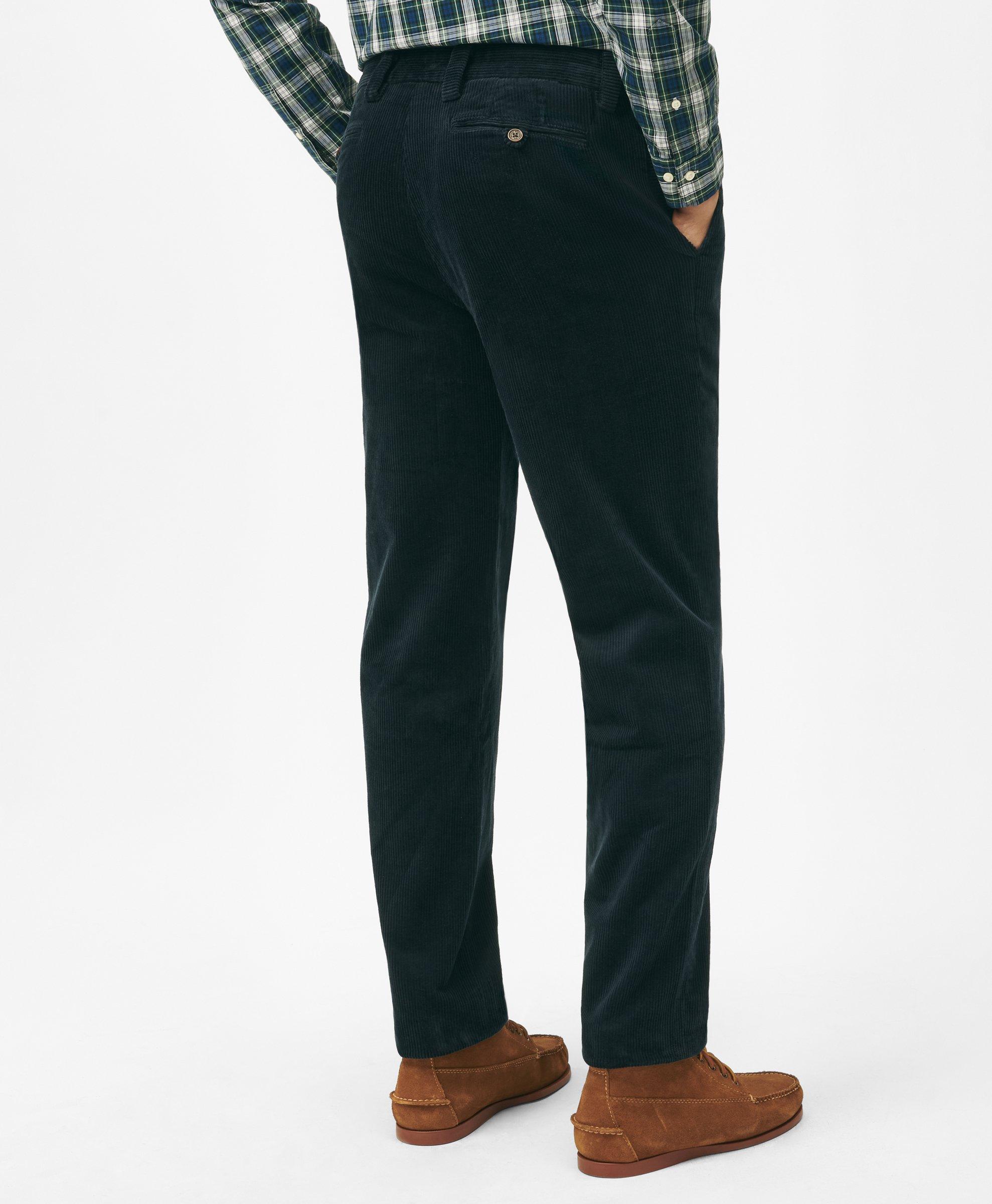 Navy Blue Mens Corduroy Pants Limited Edition Dark Blue Corduroy