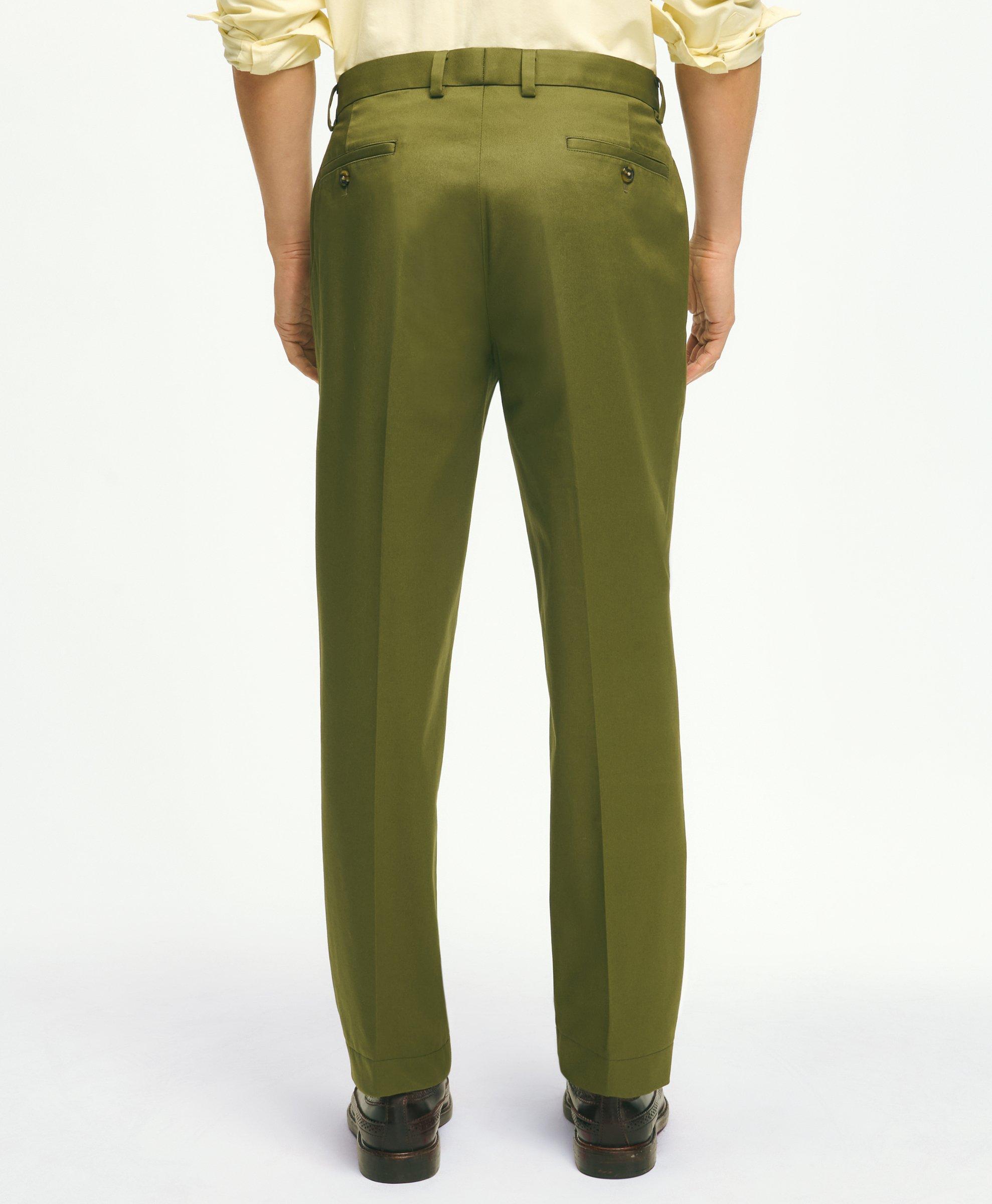 Men's Light Khaki Chino Pant - Classic Straight Fit