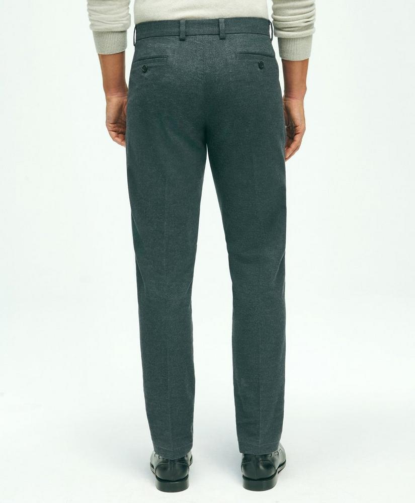Stretch Cotton Flannel Pleat-Front Pants, image 3