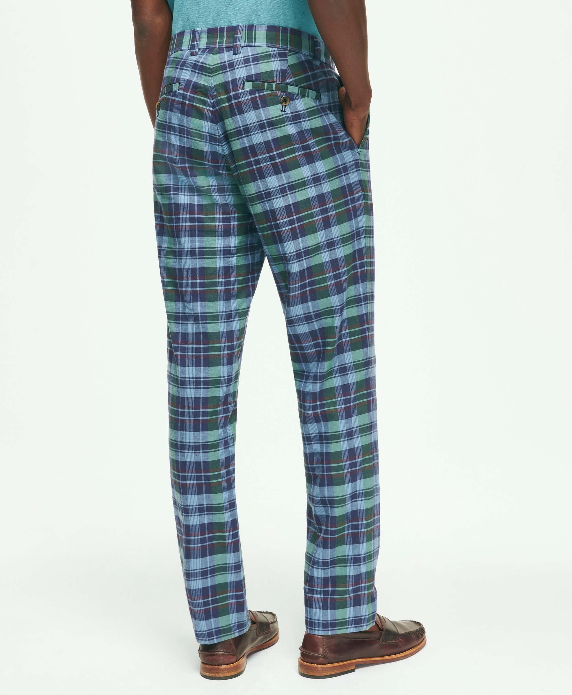 Cotton Madras Pants