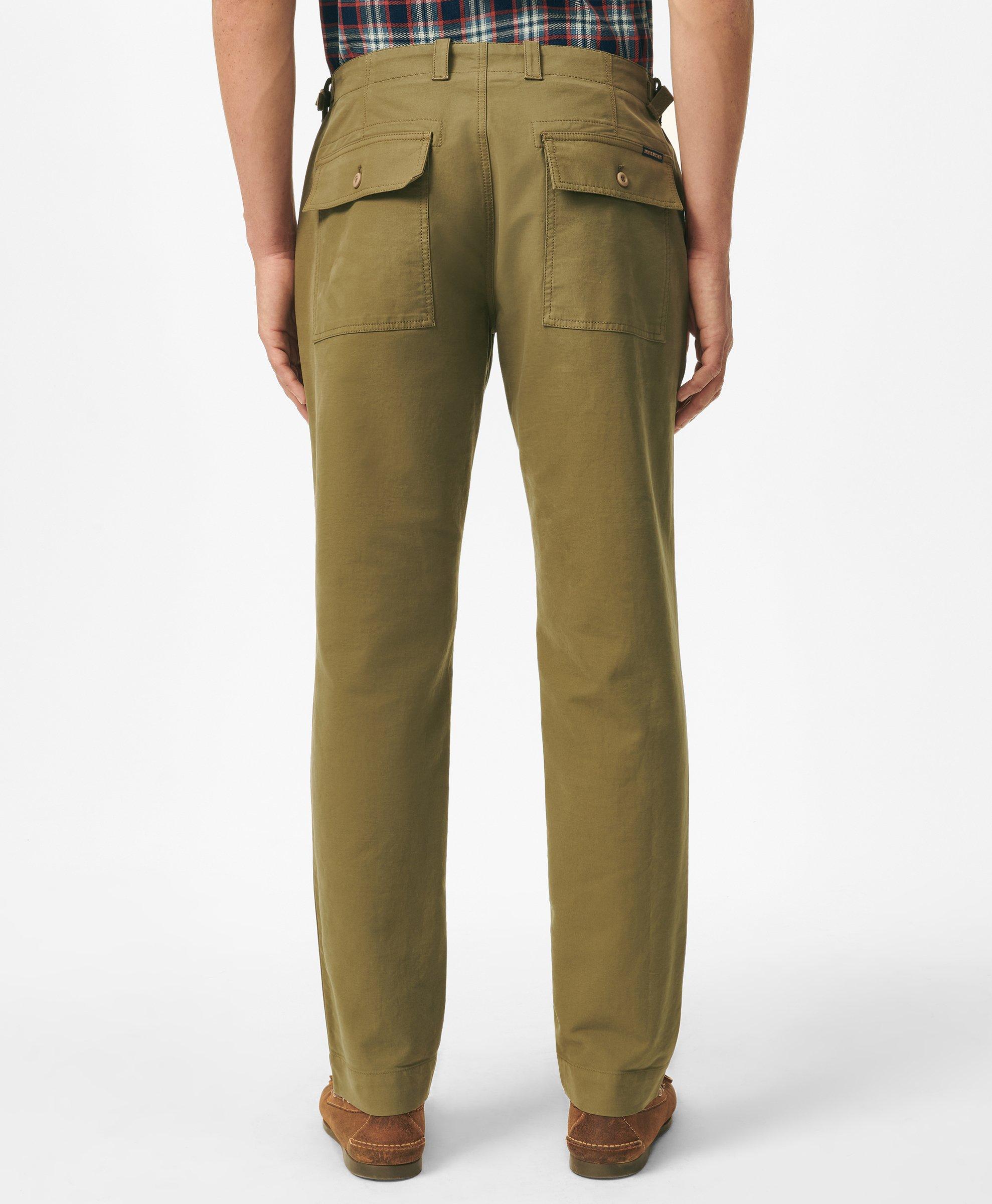 Military Pants in Cotton Blend