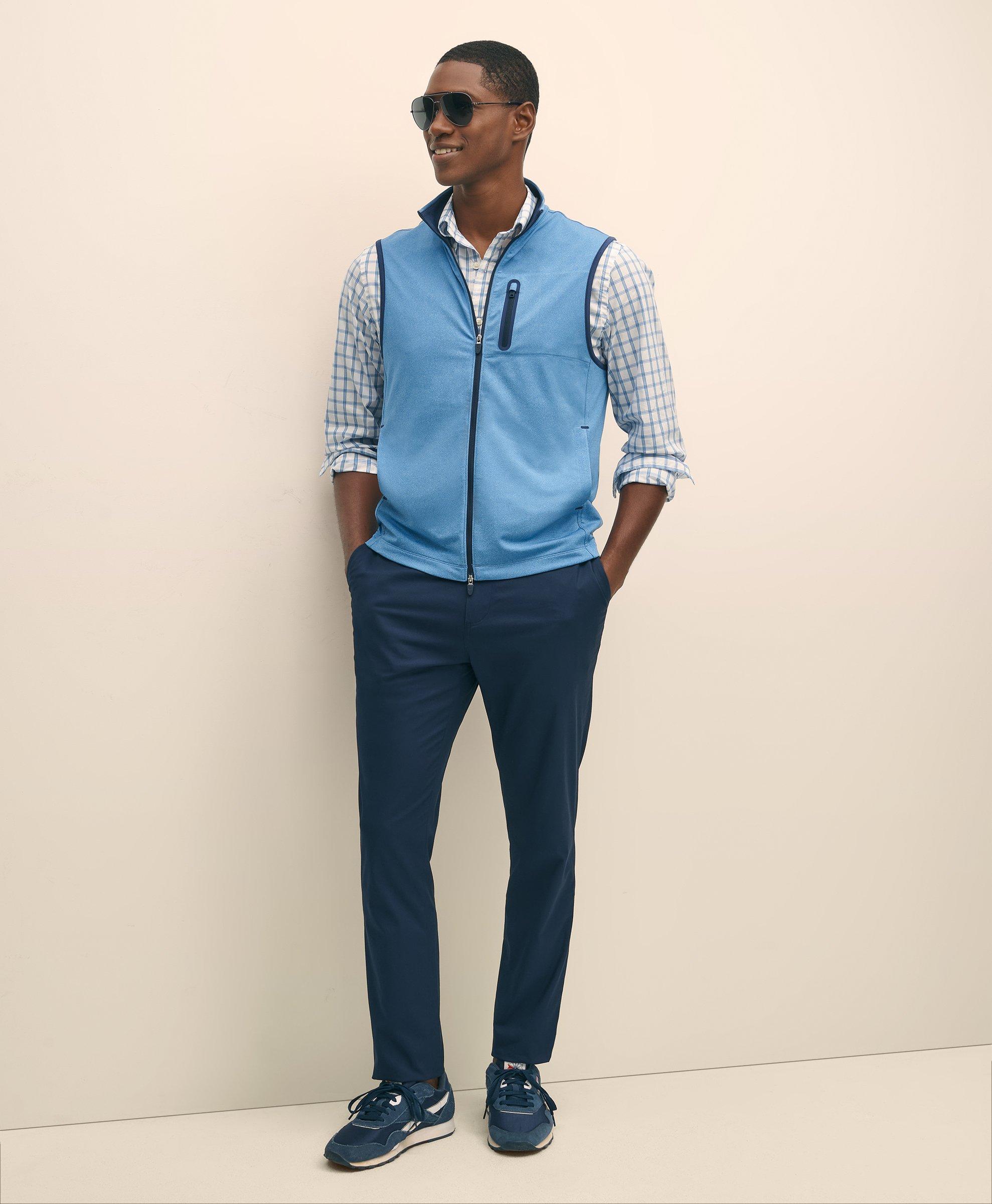 Brooks Brothers Performance Series Trousers In Navy