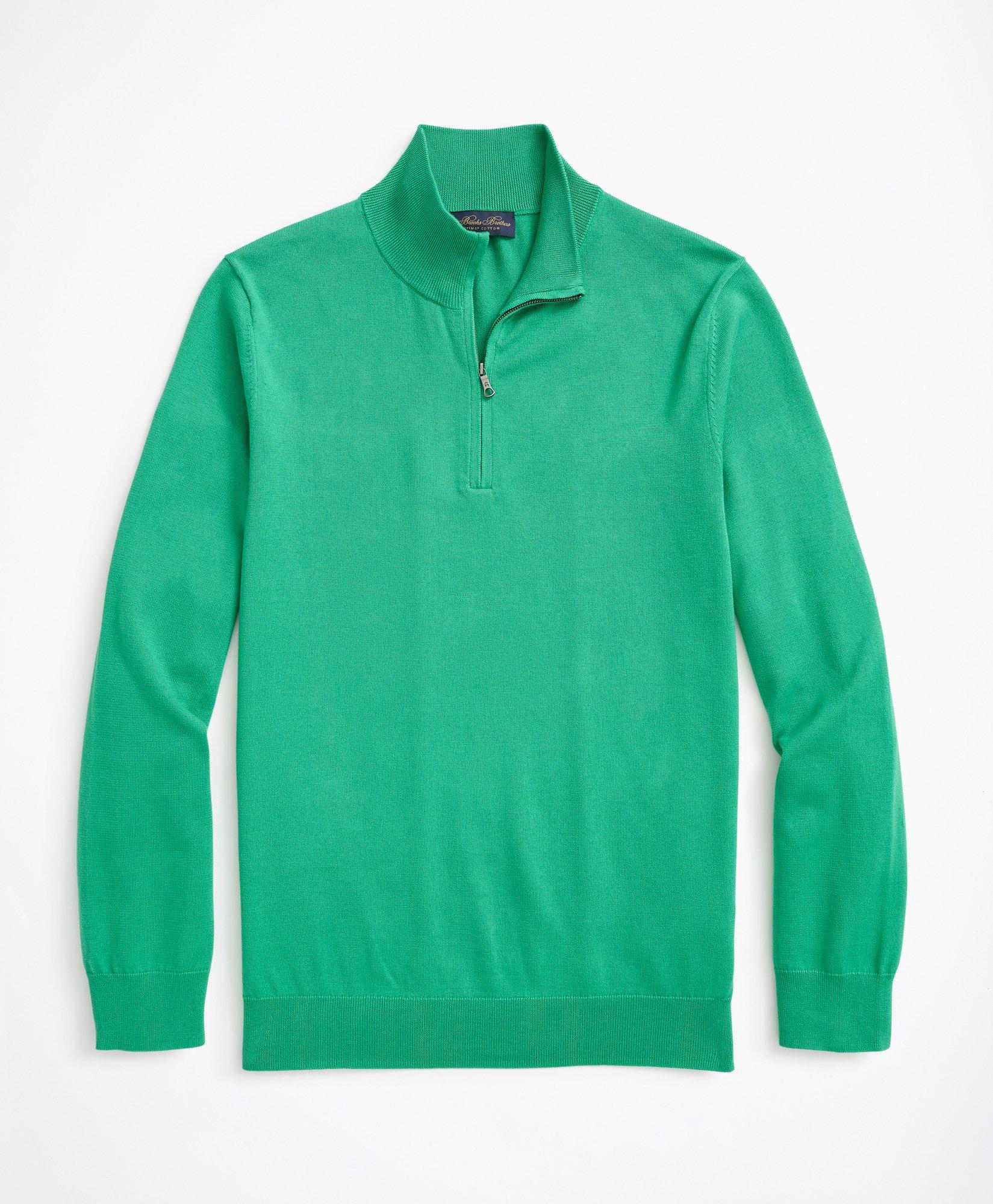 Brooks brothers quarter zip sweater hot sale