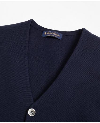 Supima® Cotton Sweater Waistcoat, image 2