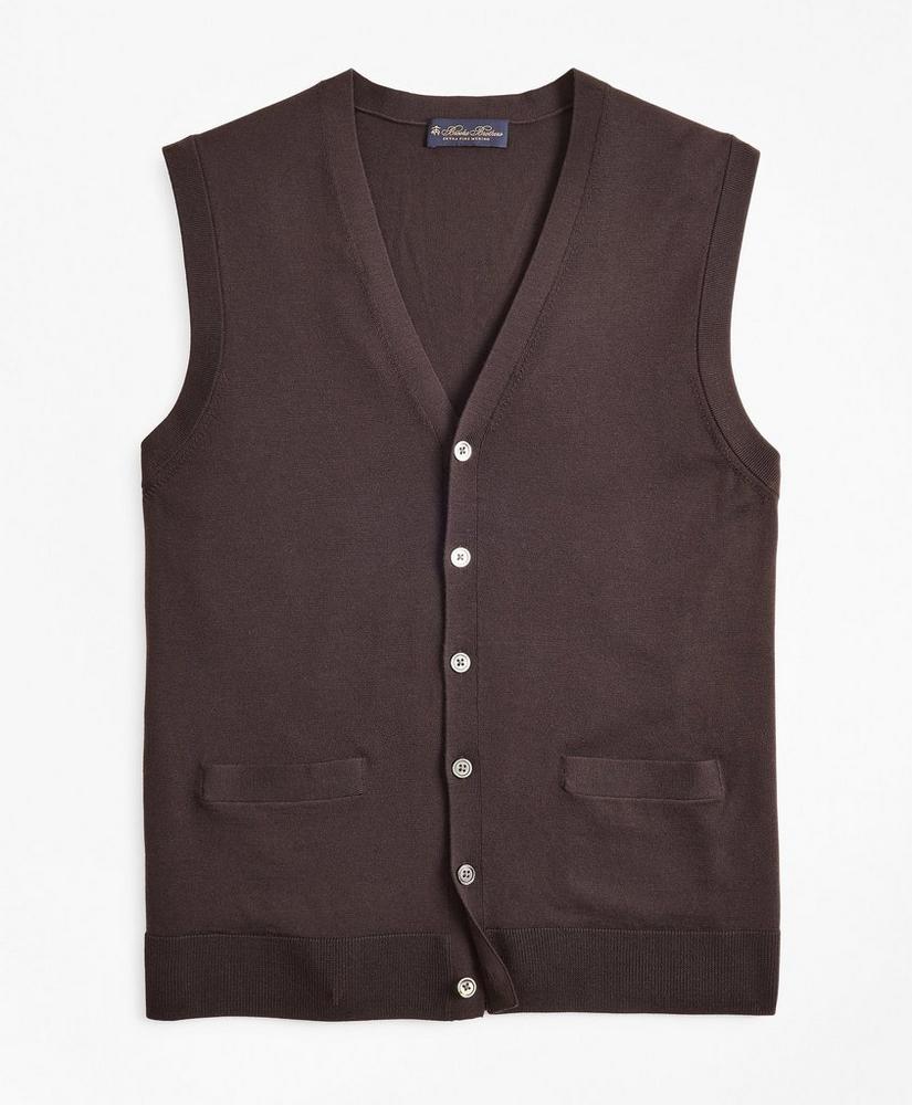 BrooksTech™ Merino Wool Button-Front Vest, image 1