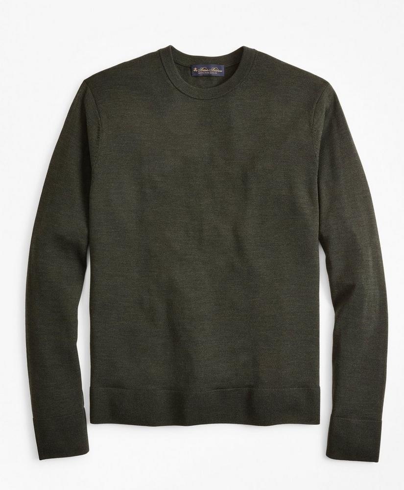 BrooksTech Merino Wool Crewneck Sweater | Brooks Brothers