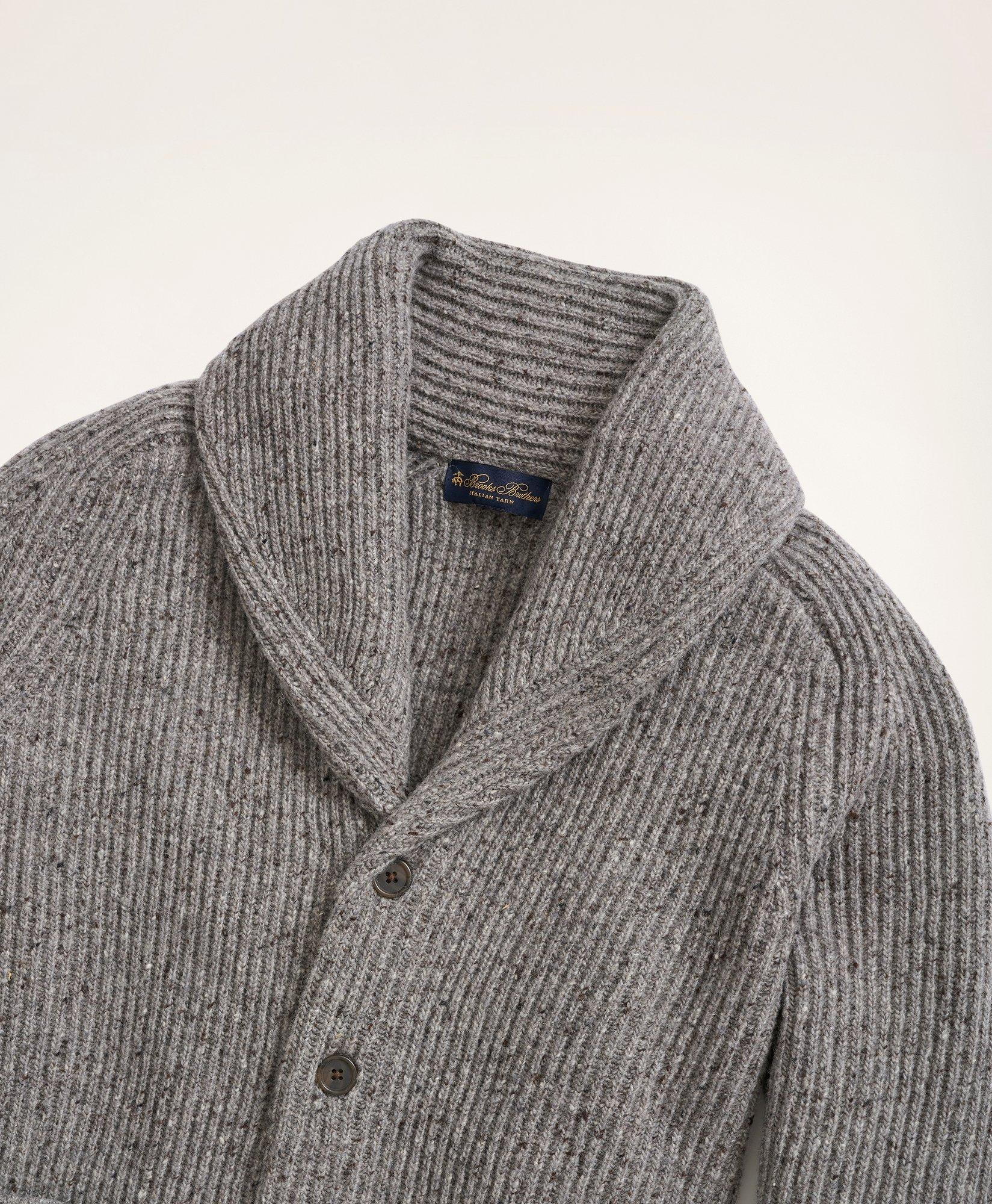 Merino Shawl Collar Cardigan