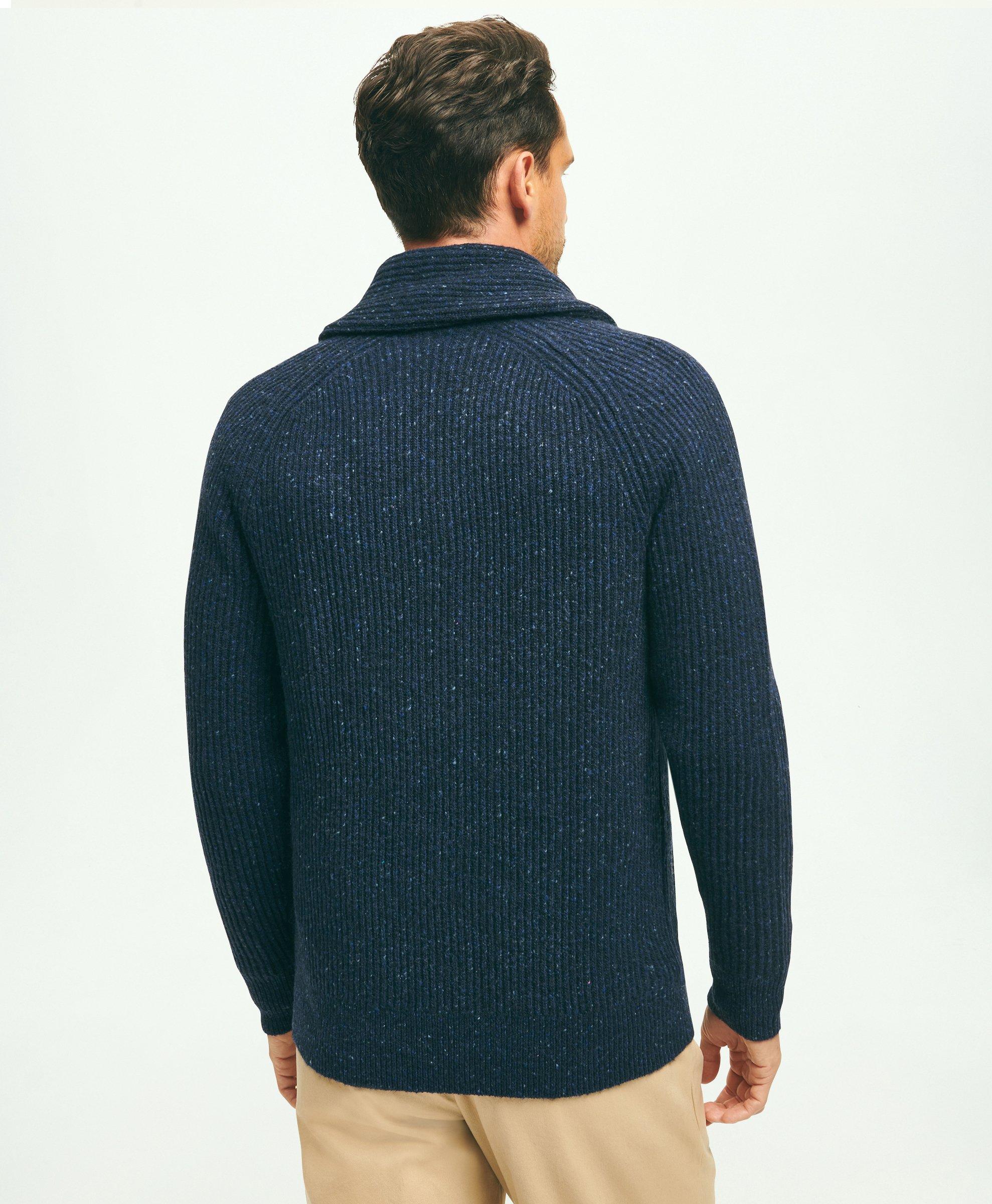 Oatmeal, Logan Cable Shawl Collar Cardigan