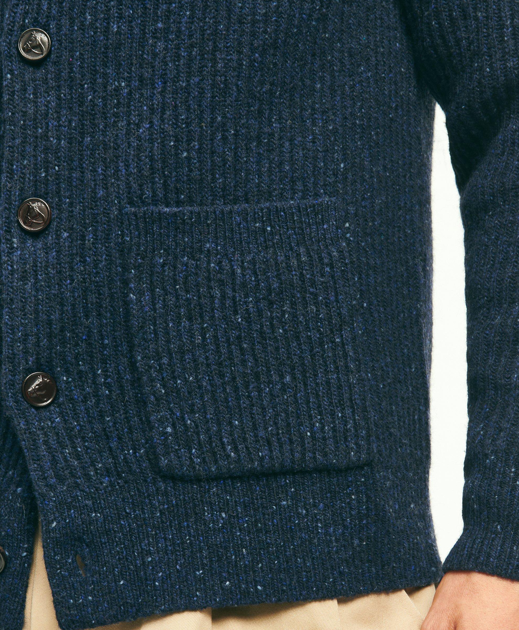 Oatmeal, Logan Cable Shawl Collar Cardigan