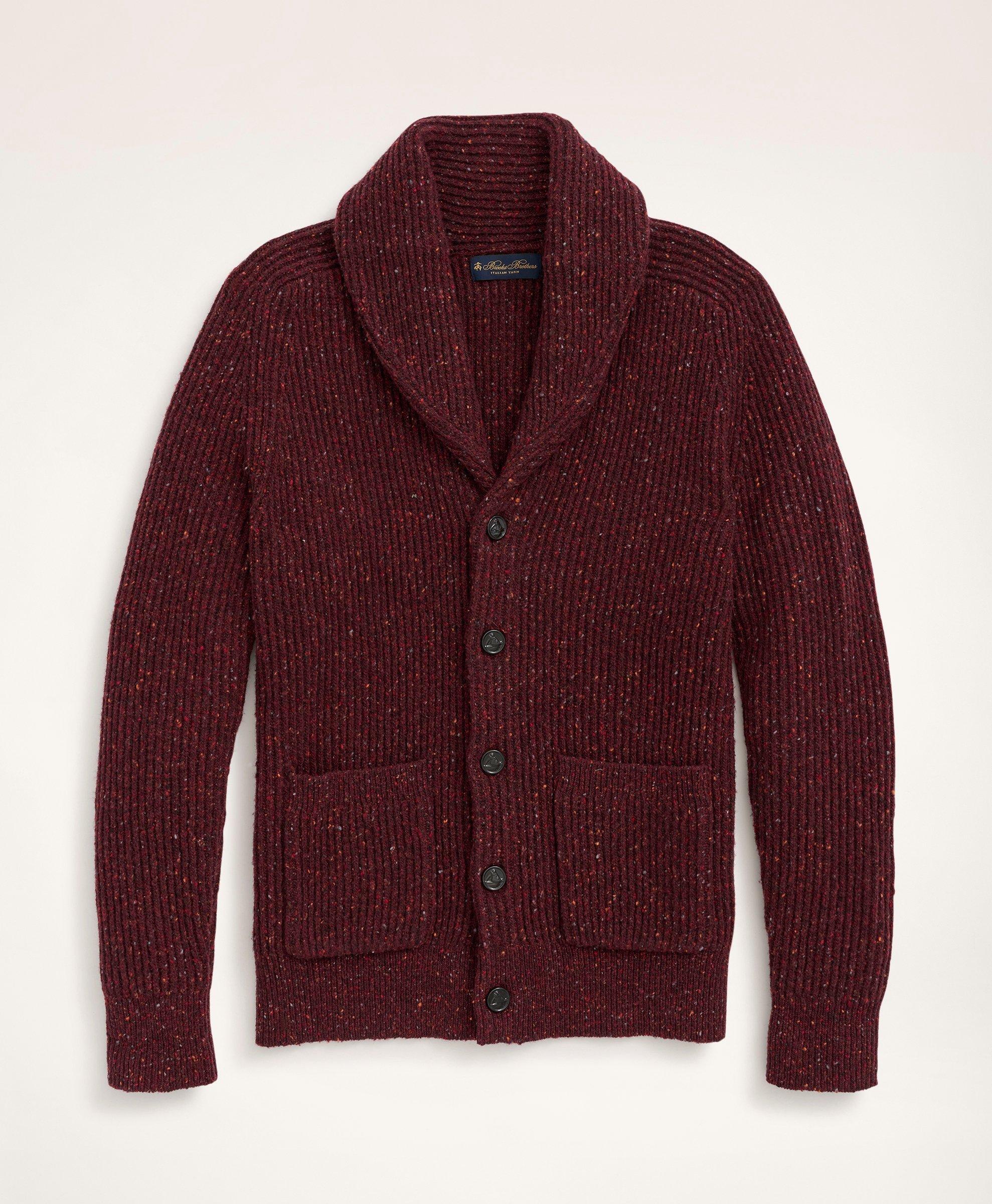 Brooks brothers 2025 shawl collar sweater