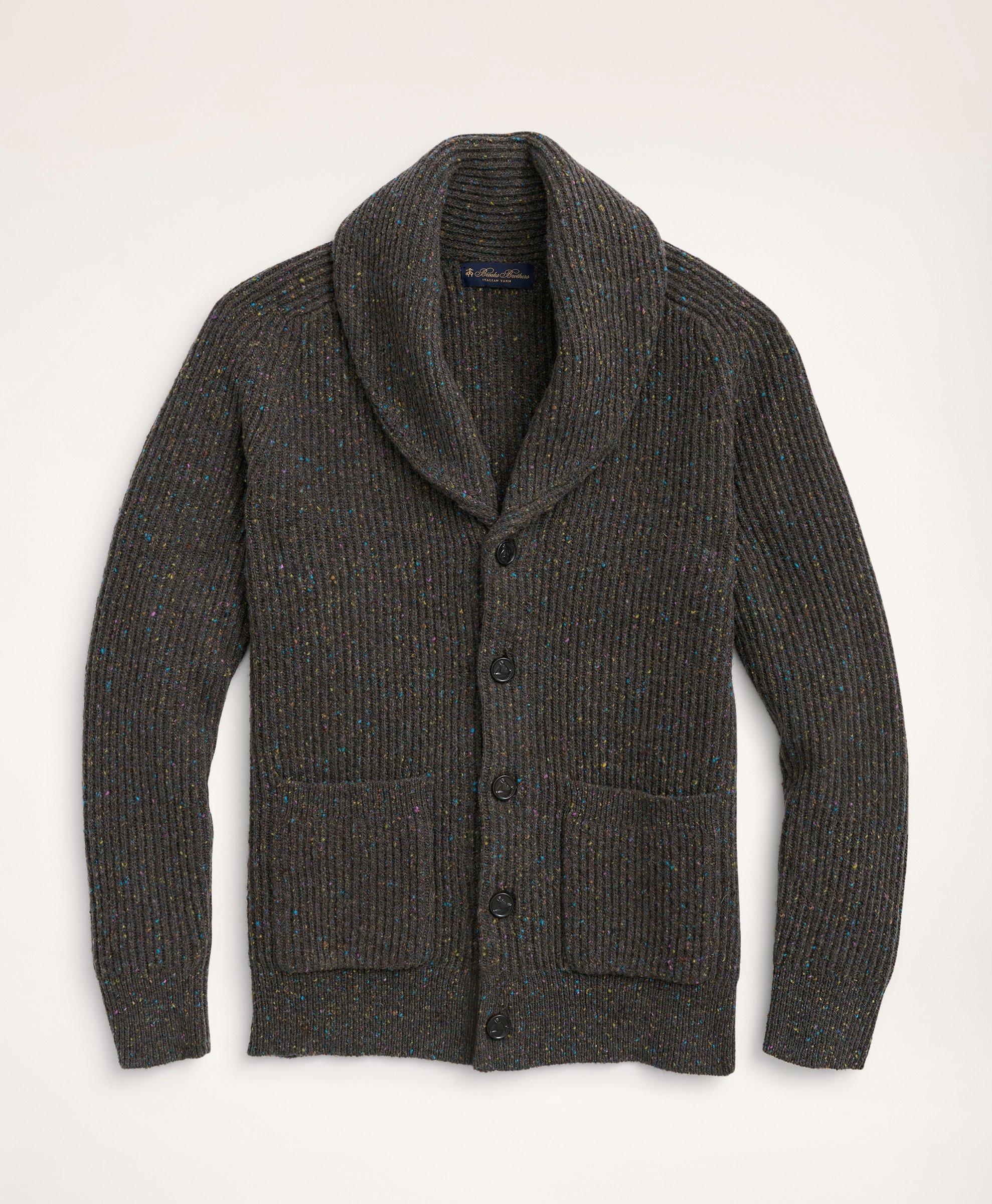 Brooks brothers 2025 shawl collar sweater