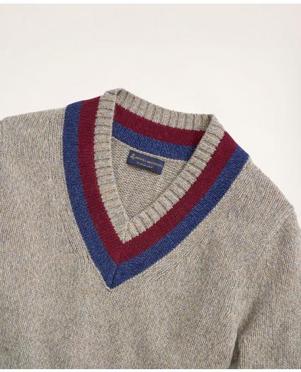 Alpaca Blend Tennis Sweater, image 2