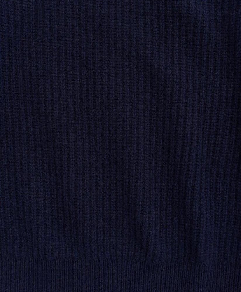 Wool-Cashmere English Rib Sweater, image 2