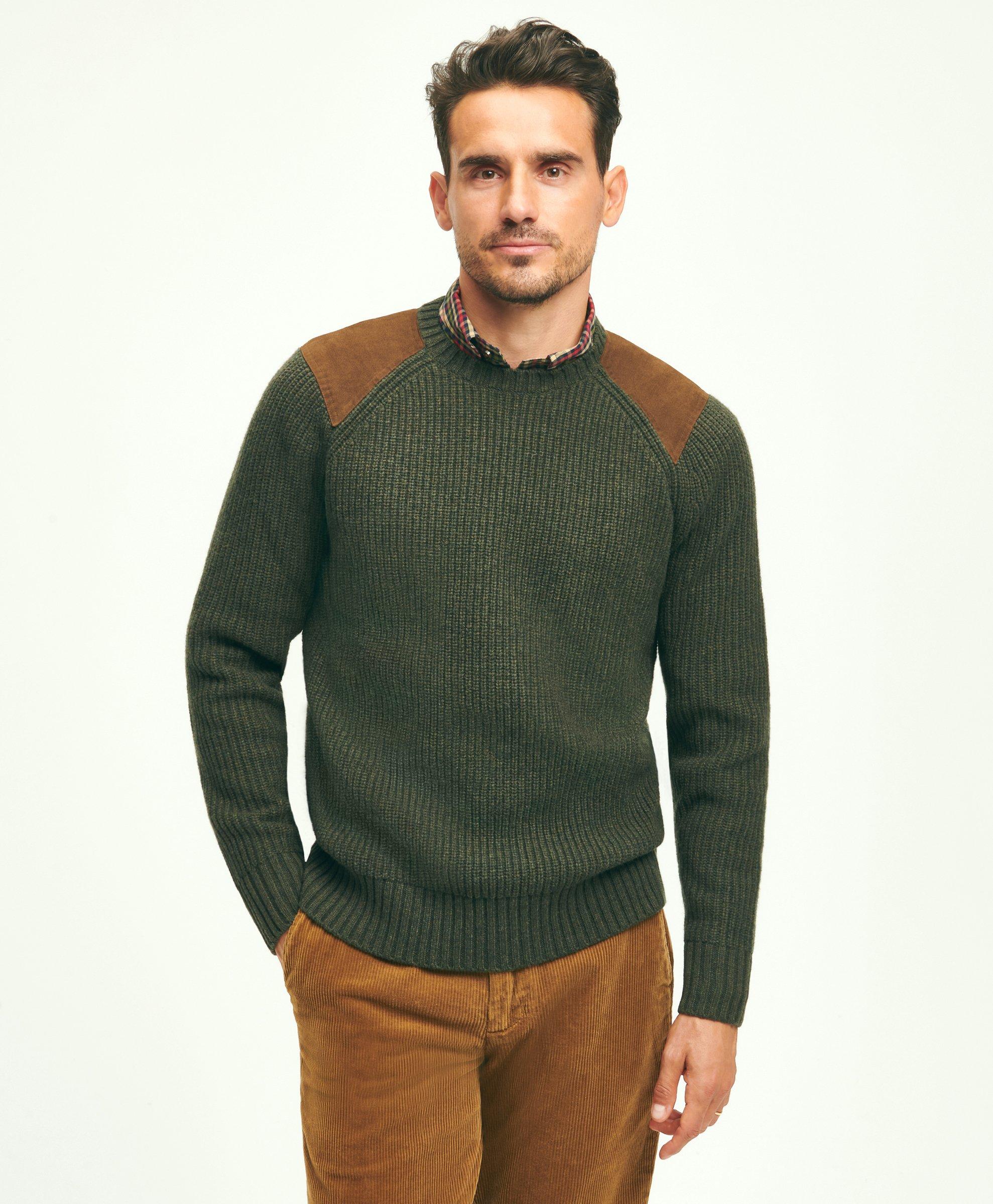 Chain Detail Patch Sweater - Luxury Knitwear - Ready to Wear