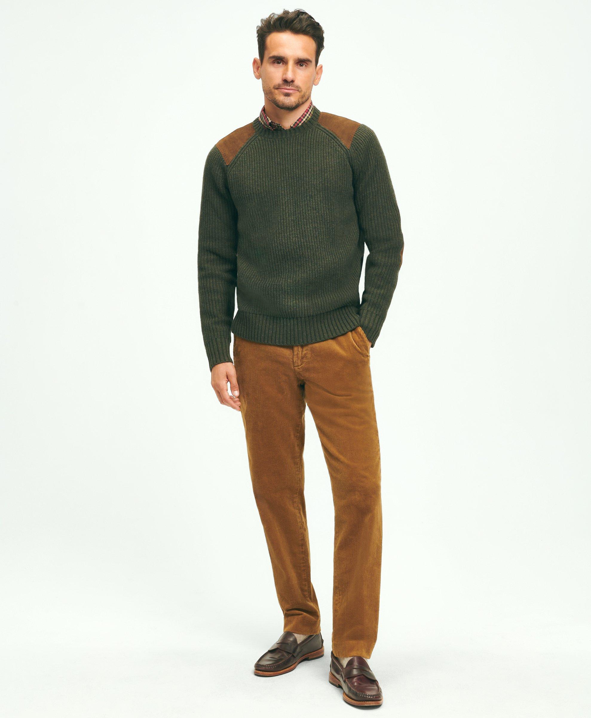 Brooks Brothers Wool Ribbed Tights, $65, Brooks Brothers