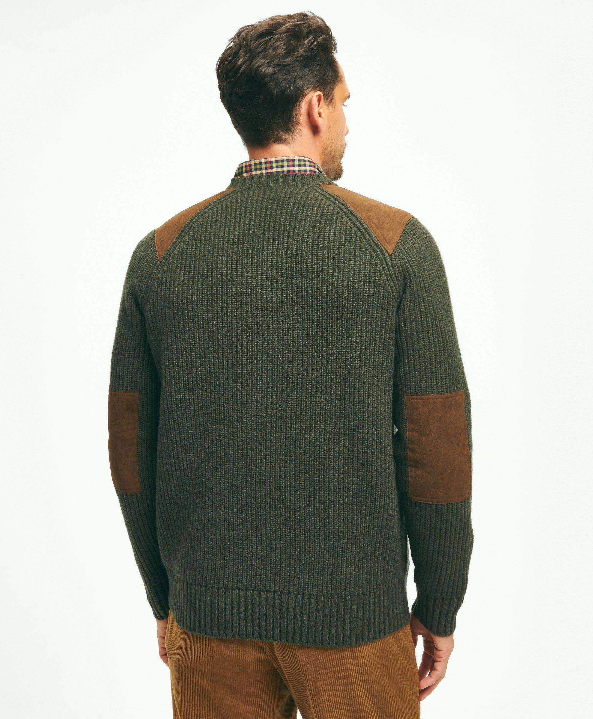 Chain Detail Patch Sweater - Luxury Knitwear - Ready to Wear