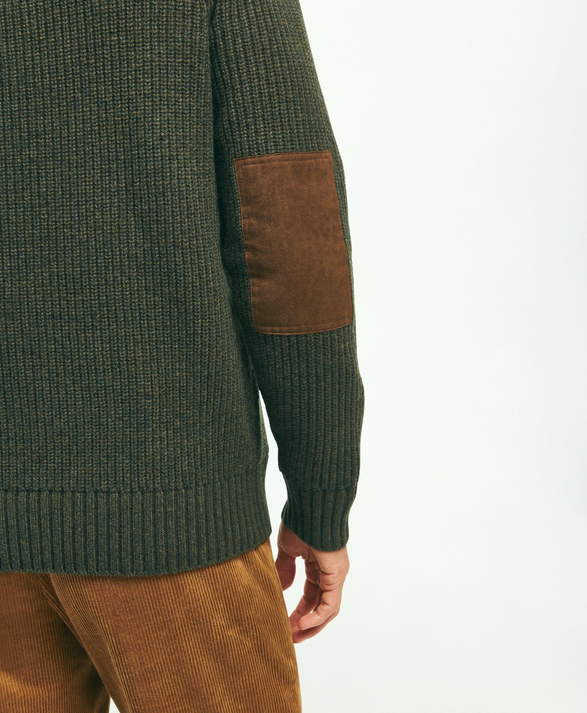 Mens Sweaters with Elbow Patches