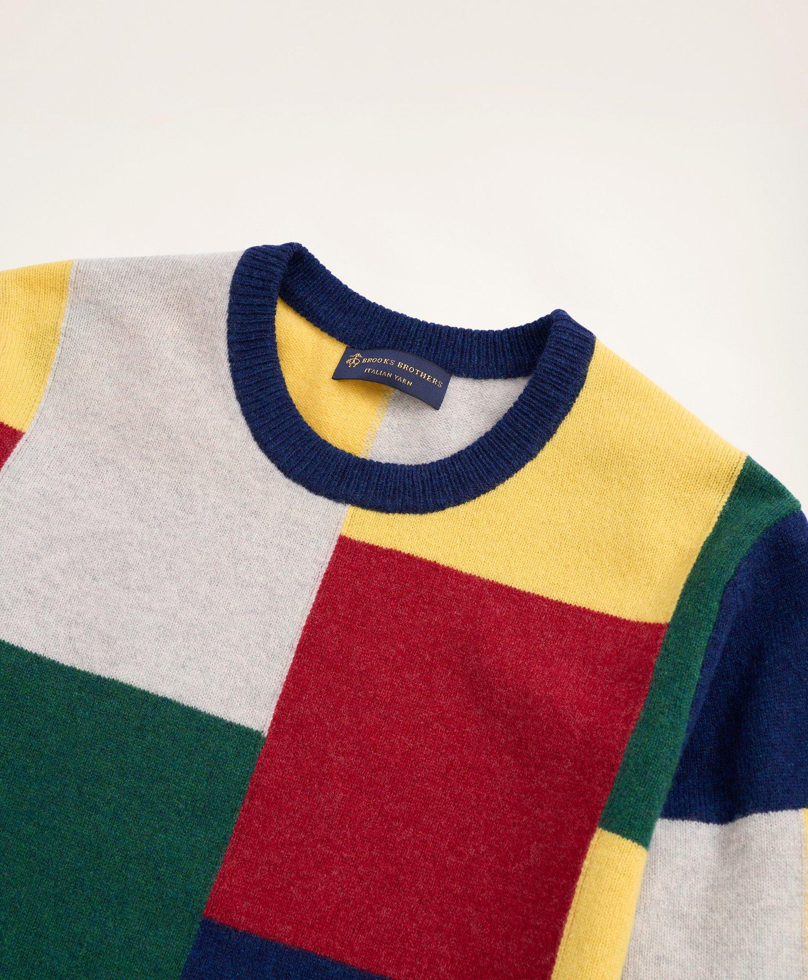 Brooks brothers rainbow clearance sweater