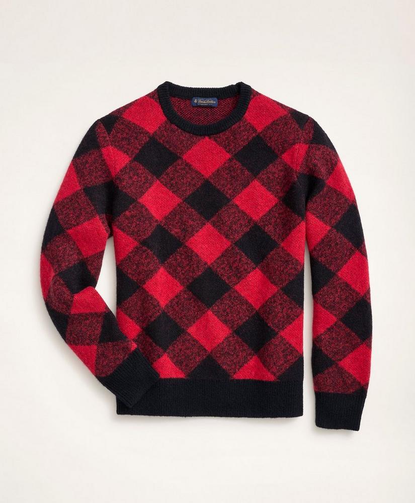 Buffalo Check Crewneck Sweater