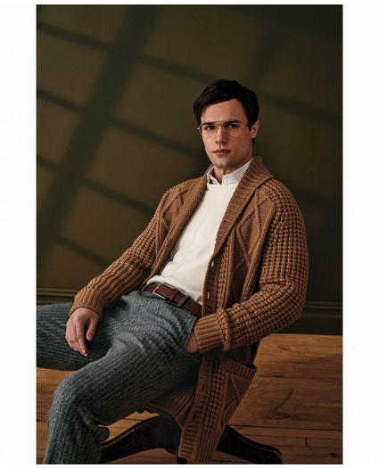 Cashmere Saddle Shoulder Sweater, image 3
