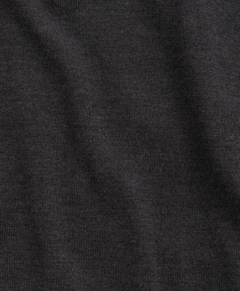 Merino Wool Half Zip Sweater, image 2