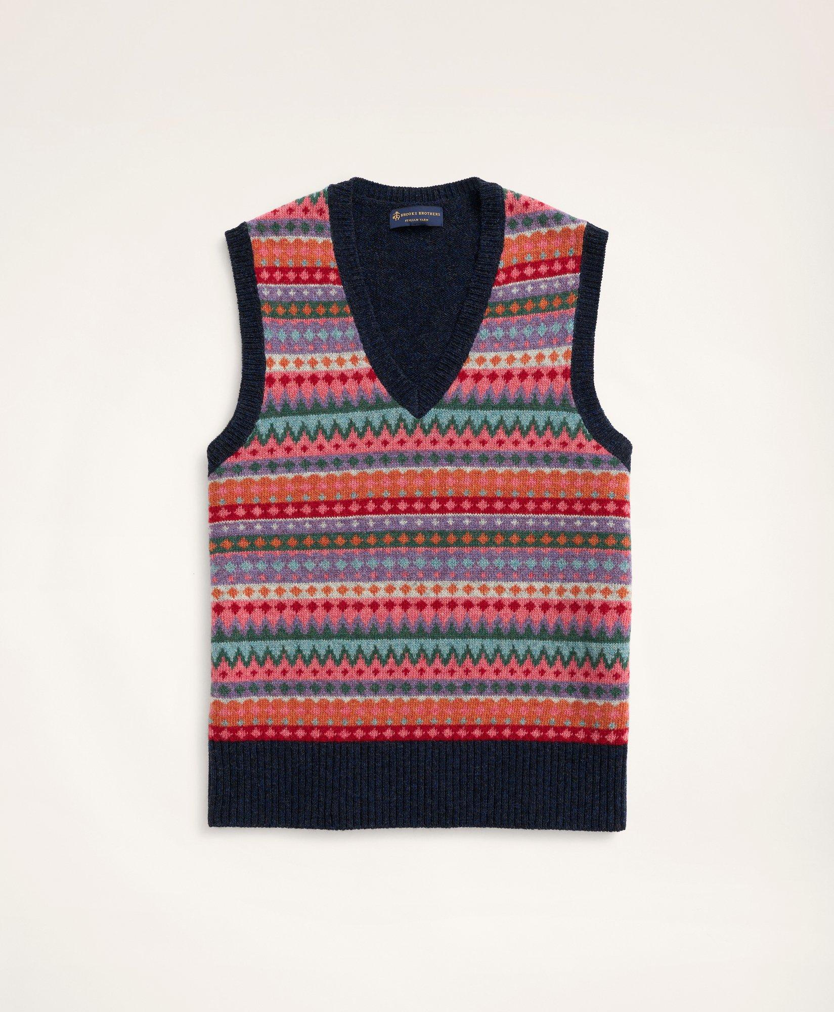 Fair Isle Sweater Vest