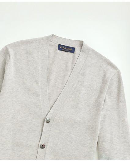 Supima® Cotton Button-Front Cardigan, image 2