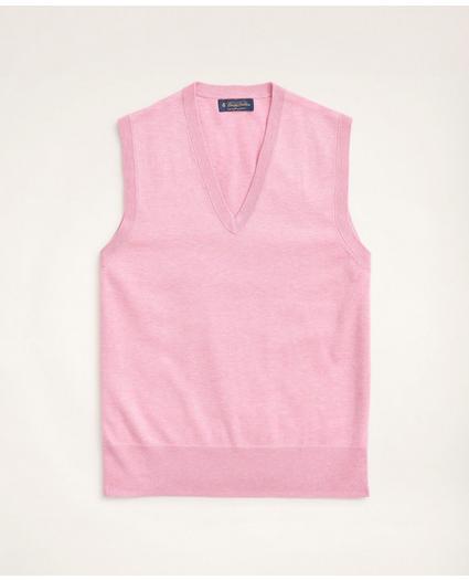 Supima® Cotton Sweater Vest, image 1
