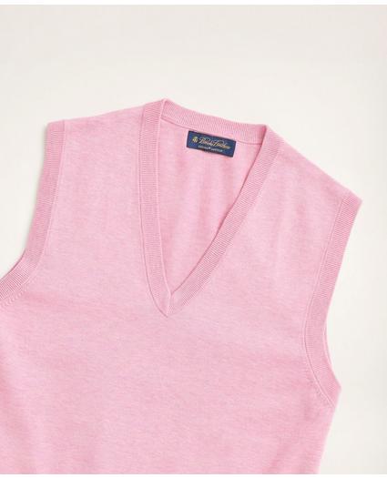 Supima® Cotton Sweater Vest, image 2