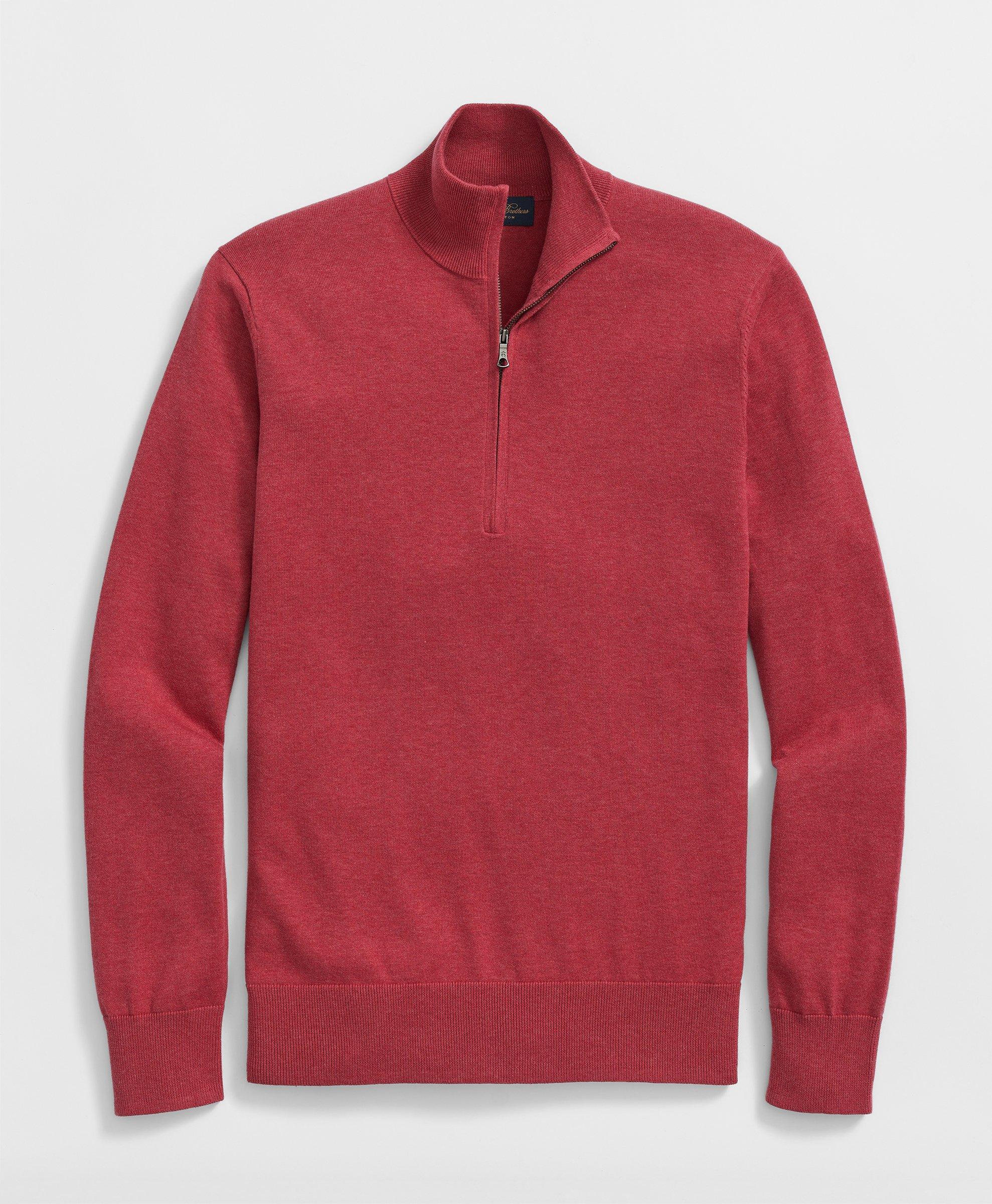 Brooks brothers zip sweater best sale