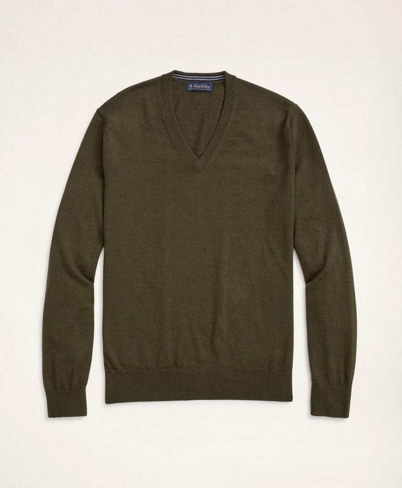 Merino V-Neck Sweater, image 1