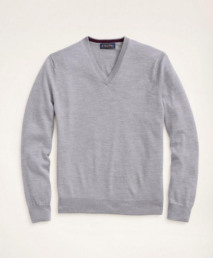 Merino V-Neck Sweater, image 1