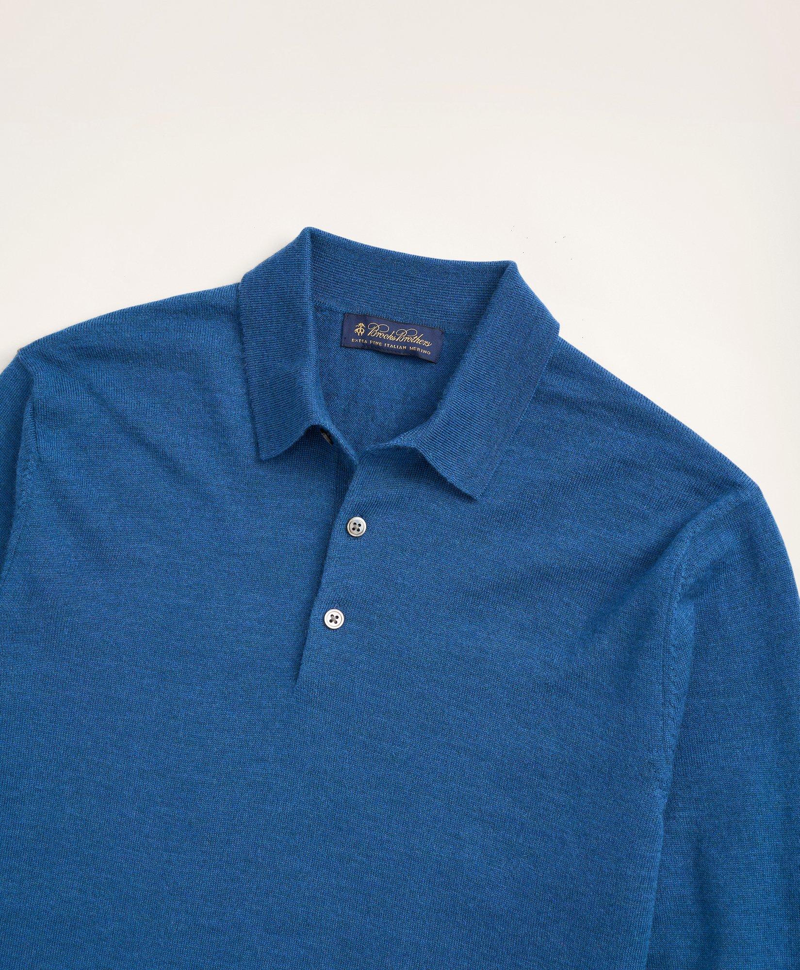 Brooks brothers extra fine italian merino sale